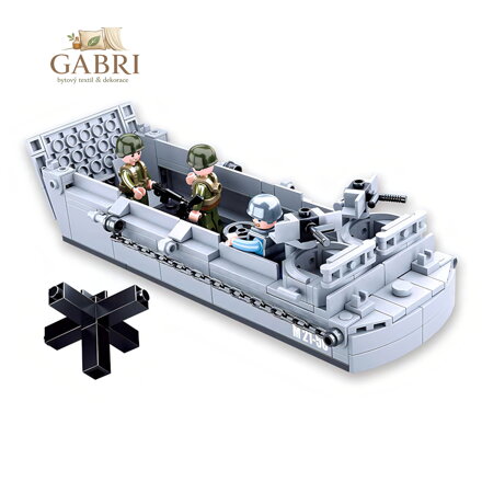 Sluban Army WW2 M38-B0855 Vyloďovací člun - poškozený obal