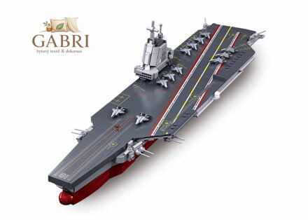 Sluban Model Bricks M38-B1211 Letadlová loď Fujian