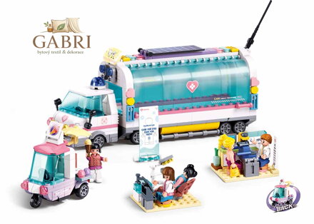 Sluban Metropolis M38-B1215 Mobilní ošetřovací vůz