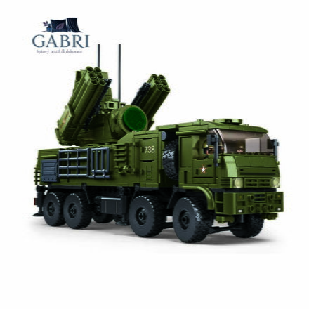 Sluban Model Bricks M38-B1252  Pantsir S1S v měřítku 1:35