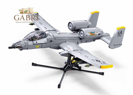 Sluban Model Bricks M38-B1362 Útočný letoun A10CS