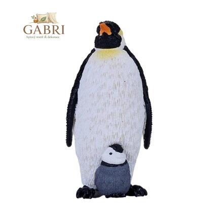 Mojo Tučňák císařský s mládětem