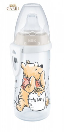NUK FC Láhev  Active Cup DISNEY-Medvídek Pú 300ml béžová