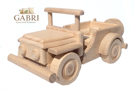 Ceeda Cavity Dřevěné auto Jeep