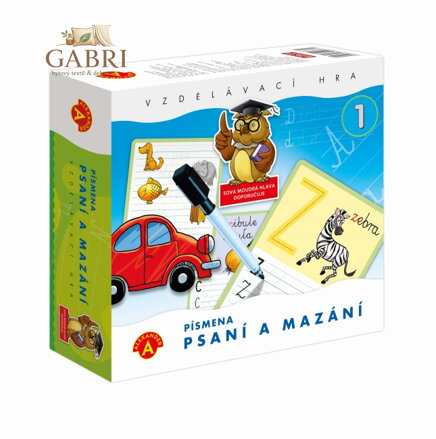 Alexander Psaní a mazání 1 písmena