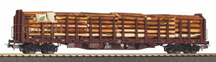 Piko Klanicový vagón Roos-t642 s nákladem dřeva RSBG - 24610