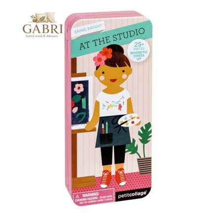 Petit Collage Magnetické puzzle Umělkyně