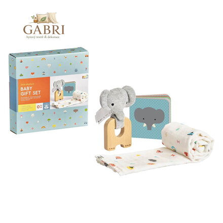 Petit Collage Dárkový set pro miminka slon