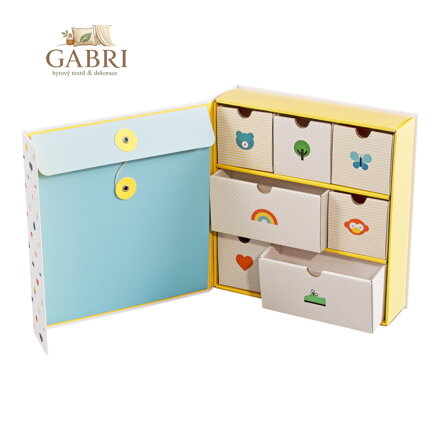 Petitcollage Krabička vzpomínek Baby poškozená krabička