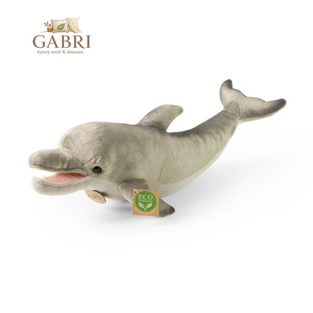 Rappa Plyšový delfín 40 cm ECO-FRIENDLY