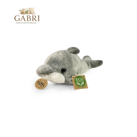 Rappa Plyšový delfín 19 cm ECO-FRIENDLY