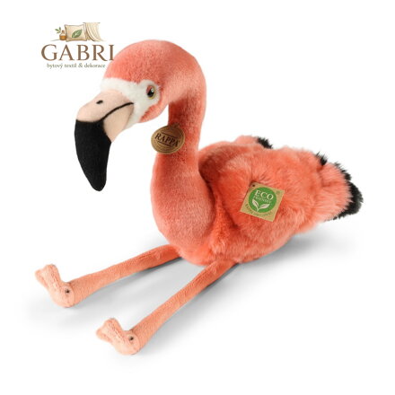 Rappa Plyšový plameňák 36 cm ECO-FRIENDLY