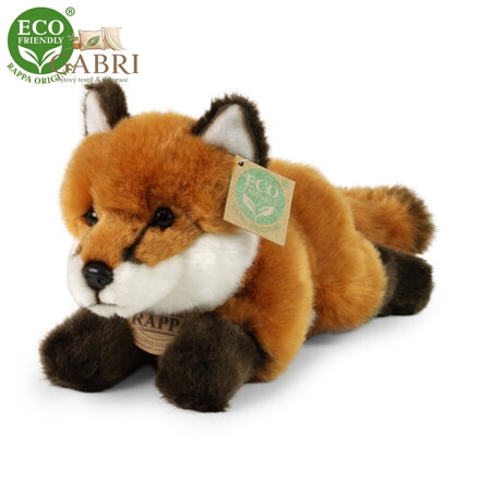 Rappa Plyšová liška ležící 23 cm ECO-FRIENDLY