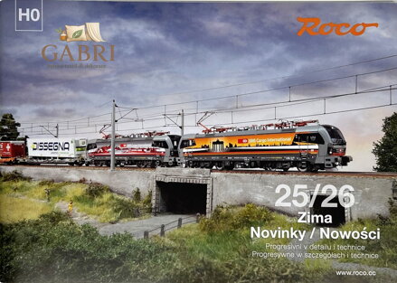 Roco Katalog novinek zima 25/26 v českém a polském jazyce
