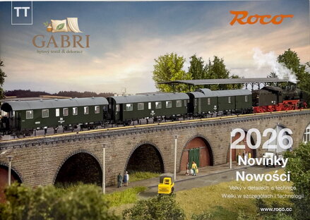 Roco Katalog novinek 2026 v českém a polském jazyce