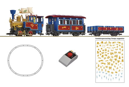 Roco Line Analogová startovací sada: Vánoční parní vlak - 5100003