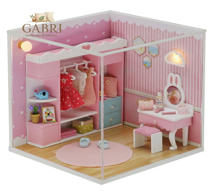 2Kids Toys miniatura domečku Roztomilá šatna