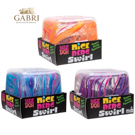 Schylling NeeDoh Mačkací kostka Nice Berg Swirl