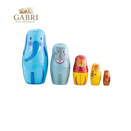 Tidlo Matrjoška zvířátka v džungli