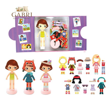 Vilac Magnetické oblékací puzzle Chloe