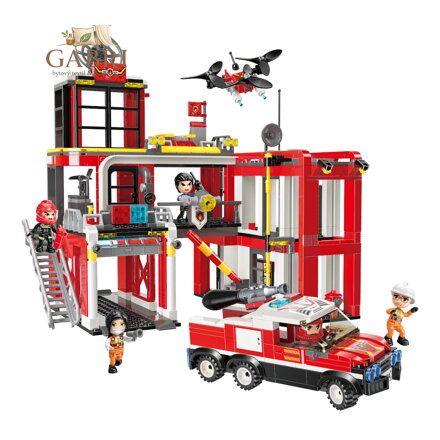 Qman Mine City Fire Line W12014 Hasičské ústředí