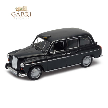 Welly Austin FX4 London Taxi 1:24 černý