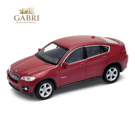 Welly BMW X6 1:34 černé