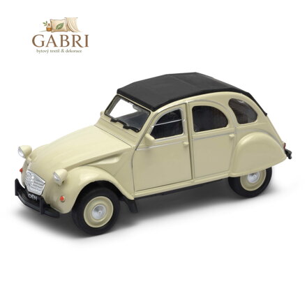 Welly Citroen 2CV 1:34 béžový