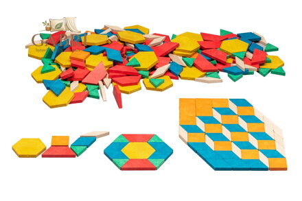 Wissner Geometrické dlaždicové vzory 250 ks