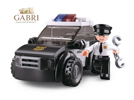 Sluban Policie 4into1 M38-B0638D Hlídkový vůz