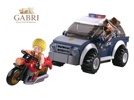 Sluban Policie M38-B0650 Offroad a zloděj na motorce