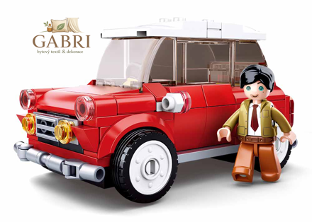 Sluban Modely M38-B0706B Mini vůz