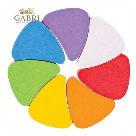 Bigjigs Baby Duhové lístky