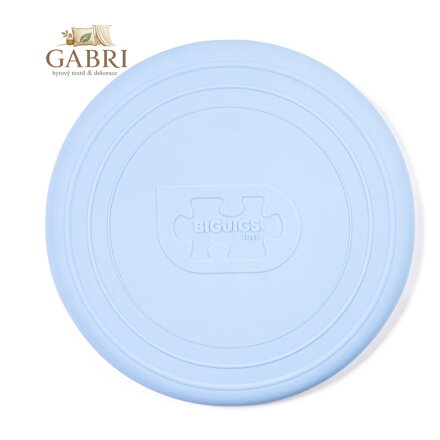 Bigjigs Toys Frisbee modré Powder