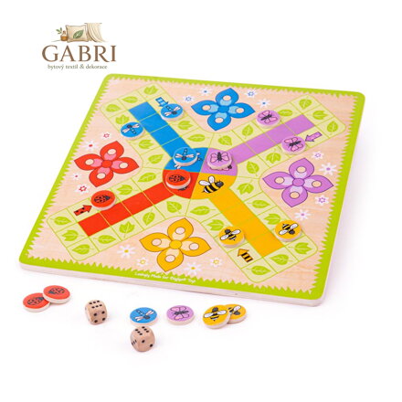 Bigjigs Toys Člověče, nezlob se! Louka