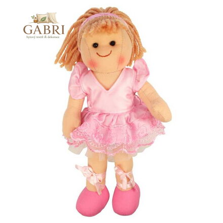 Bigjigs Toys Látková panenka Lily 28 cm