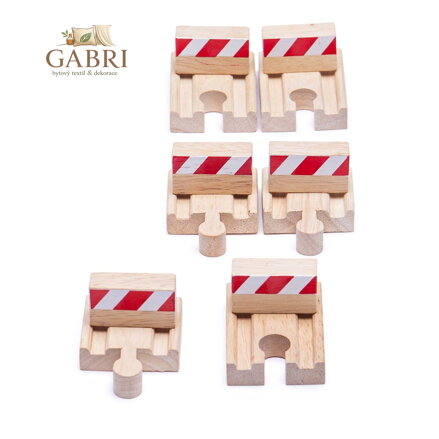 Bigjigs Rail Nárazníky 6 ks