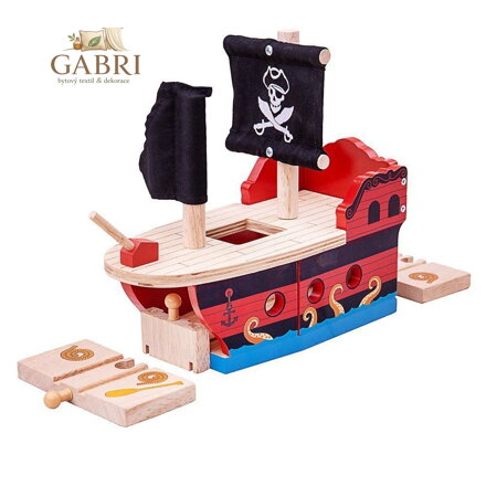 Bigjigs Rail Pirátská galéra