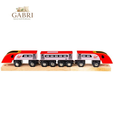 Bigjigs Rail Virgin Pendolino