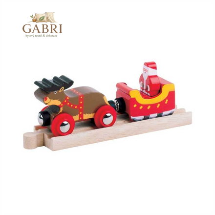 Bigjigs Rail Santovo spřežení + kolej
