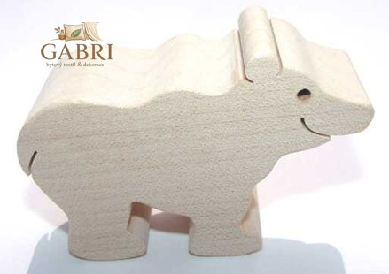 Fauna Dřevěné zvířátko medvěd