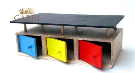 Dřevěná garáž pro 3 auta