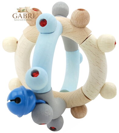 Hess Motorické chrastítko modré