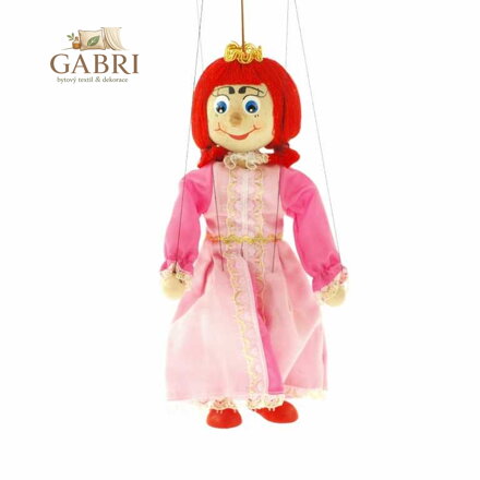 Dřevěné velké loutky - Princezna