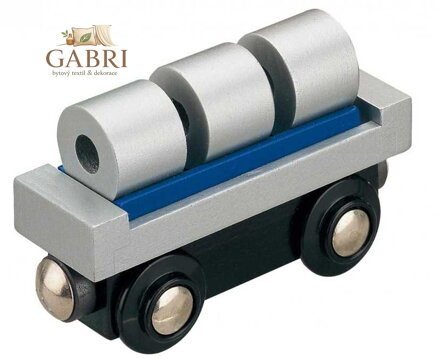 Maxim Dřevěný vagón s cívkami