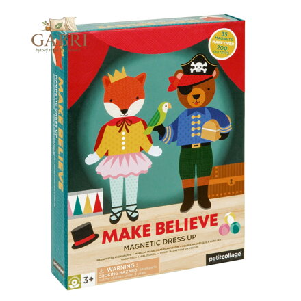 Petit Collage Magnetické puzzle zvířátka - poškozený obal