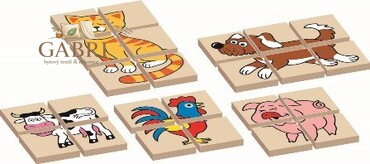 Detoa Skládanka zvířátka