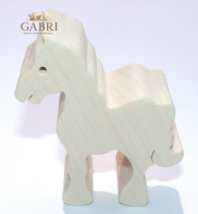 Fauna Dřevěné zvířátko kůň