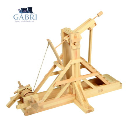 Walachia Dřevěná slepovací stavebnice Vrhač šípů