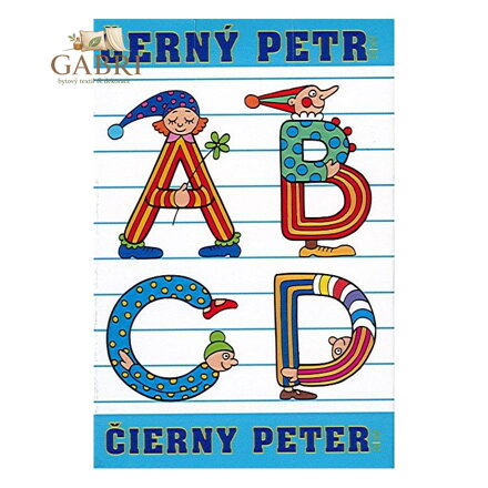 Karty Akim Černý Petr - Abeceda